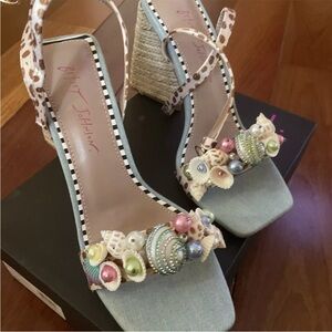 betsy johnson 8.5 Multi Leopard Shoes  NWB